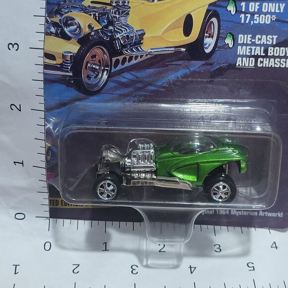 Johnny Lightning Willys Gassers II 1933 Speedy White Lightning Chase Blue 2002 - Picture 11 of 11